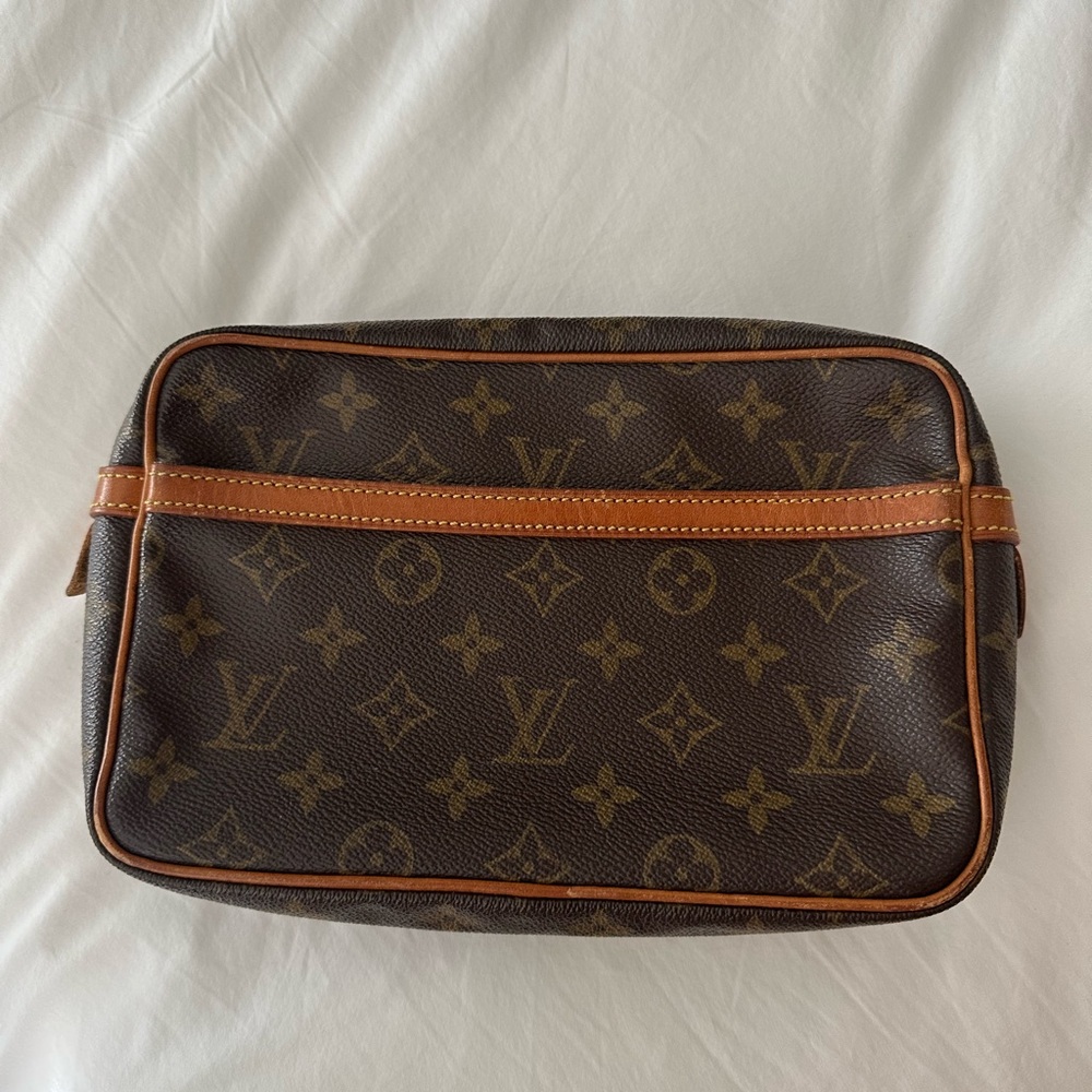 Vintage Louis Vuitton Monogram Compiegne Zippered Case